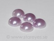 Pärlemorskimrande flatback i akryl 7mm - Lilac