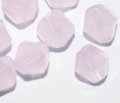 Bicone facetterade kristaller 4mm - Pink Opal