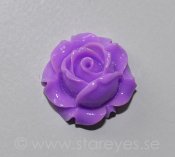 Ros flatback i lucite 15mm - Lilac