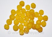 Bottle-glass beads ”Sunshine”, 10-11mm