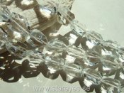 Bergkristall, facetterade stora nuggets 19x15mm
