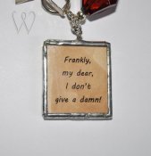 Shabby Chic Collection armband - FRANKLY, MY DEAR......
