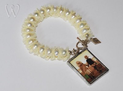 Shabby Chic Collection armband - FRIENDS FOREVER